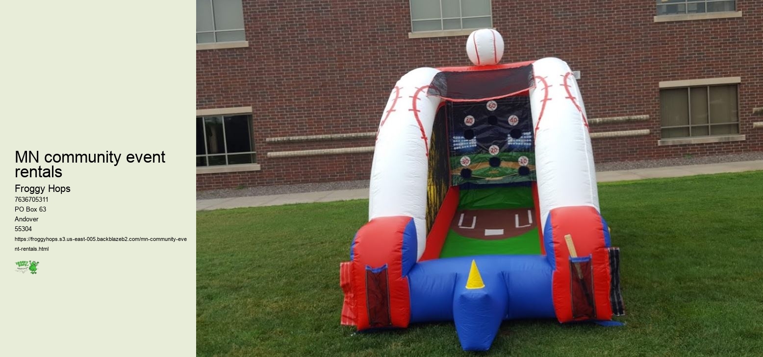 MN community event rentals