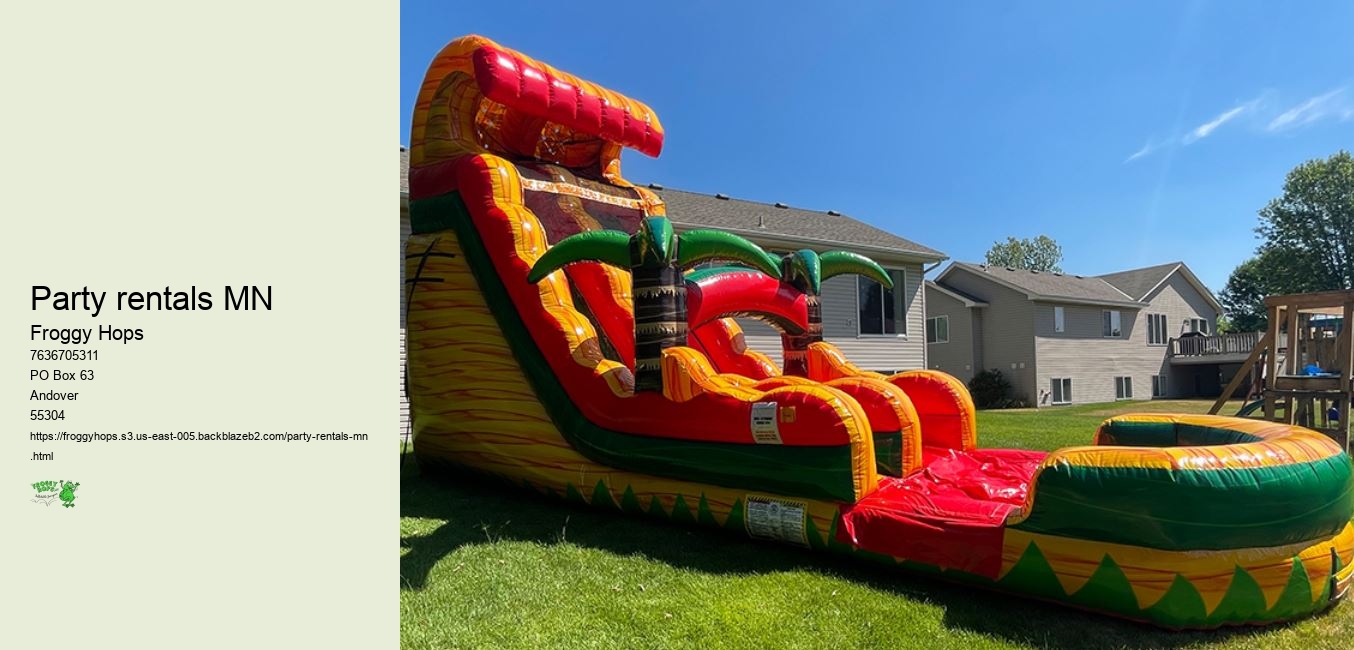 party rentals MN